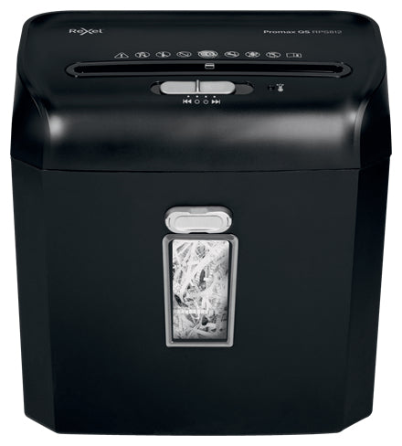 Rexel ProMax QS RPS812 paper shredder Strip shredding 60 dB 22 cm Black