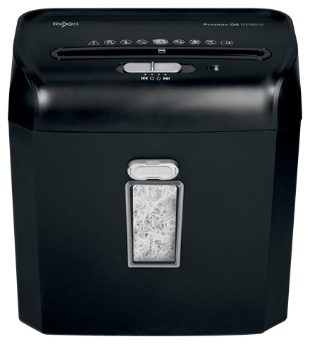 Rexel ProMax QS RPX612 paper shredder Cross shredding 60 dB 22 cm Black