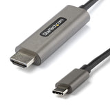 StarTech.com 13ft (4m) USB C to HDMI Cable 4K 60Hz w/ HDR10 - Ultra HD USB Type-C to 4K HDMI 2.0b Video Adapter Cable - USB-C to HDMI HDR Monitor/Display Converter - DP 1.4 Alt Mode HBR3