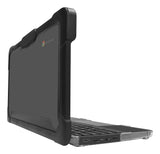 Techair TACHS005 Protective Hard Shell case for Lenovo 100e/100w 3rd Gen Chromebook (2-in-1), 11.6 black/clear