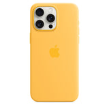 Apple iPhone 15 Pro Max Silicone Case with MagSafe - Sunshine