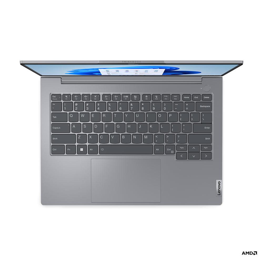 Lenovo ThinkBook 14 G6 ABP AMD Ryzen™ 7 7730U Laptop 35.6 cm (14") WUXGA 16 GB DDR4-SDRAM 512 GB SSD Wi-Fi 6 (802.11ax) Windows 11 Pro Grey