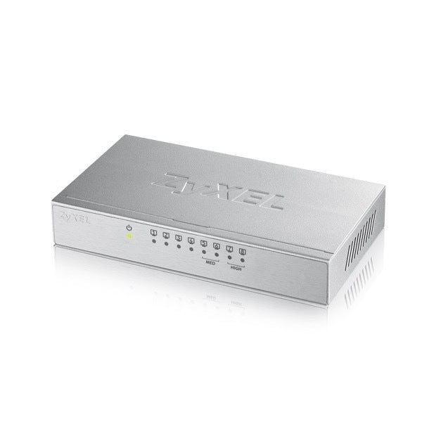 Zyxel GS-108B v3 Unmanaged Gigabit Ethernet (10/100/1000) Silver