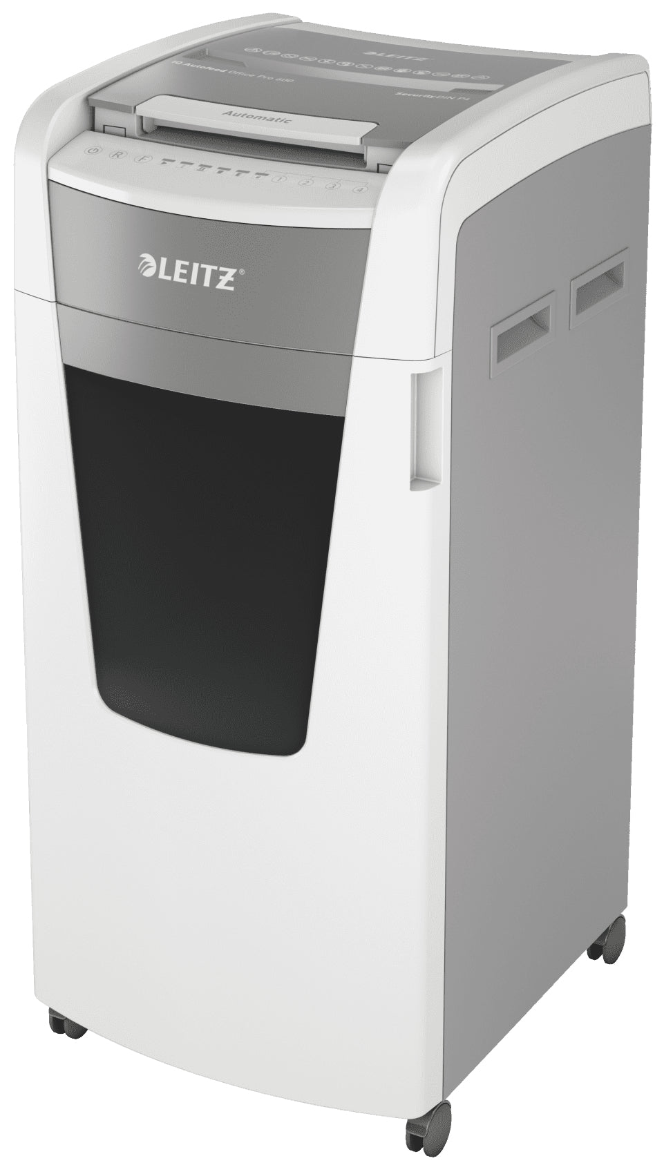 Leitz P4 110L paper shredder Cross shredding 55 dB 23 cm Black, Grey, Silver, White