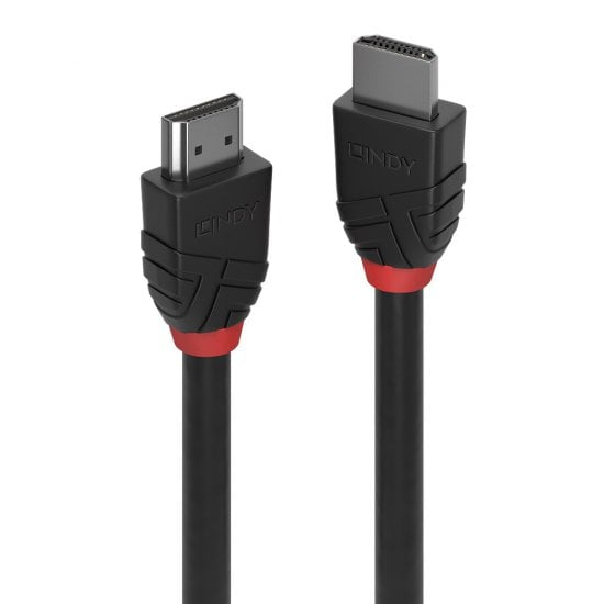 Lindy 1m 8K60Hz HDMI Cable, Black Line