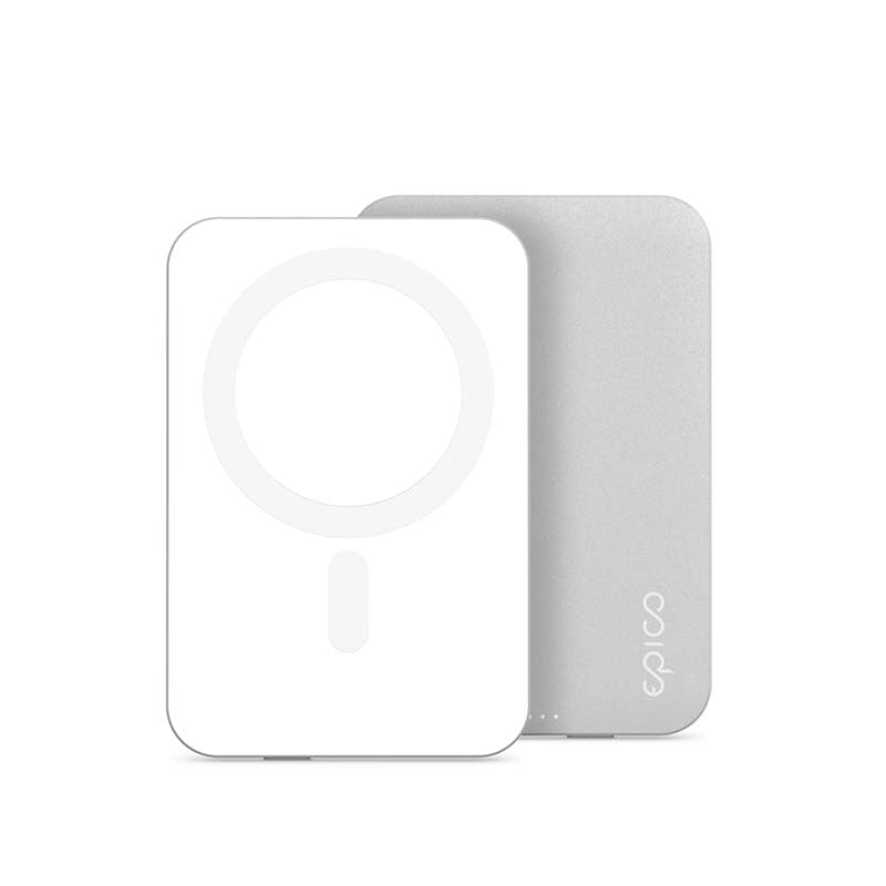 Epico 9915112100056 power bank 5000 mAh Wireless charging White