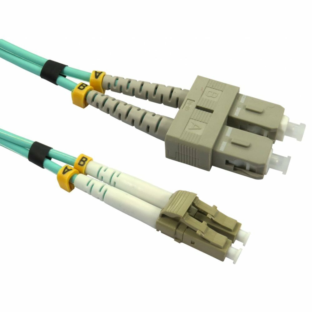 Cables Direct FB4M-LCSC-050D InfiniBand/fibre optic cable 5 m LC SC LC/SC Aqua colour