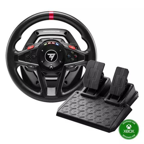 Thrustmaster T128 Black Steering wheel + Pedals PC, Xbox One, Xbox One S, Xbox One X, Xbox Series S, Xbox Series X