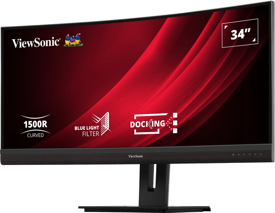 Viewsonic VG3456C computer monitor 86.4 cm (34") 3440 x 1440 pixels UltraWide Quad HD LED Black