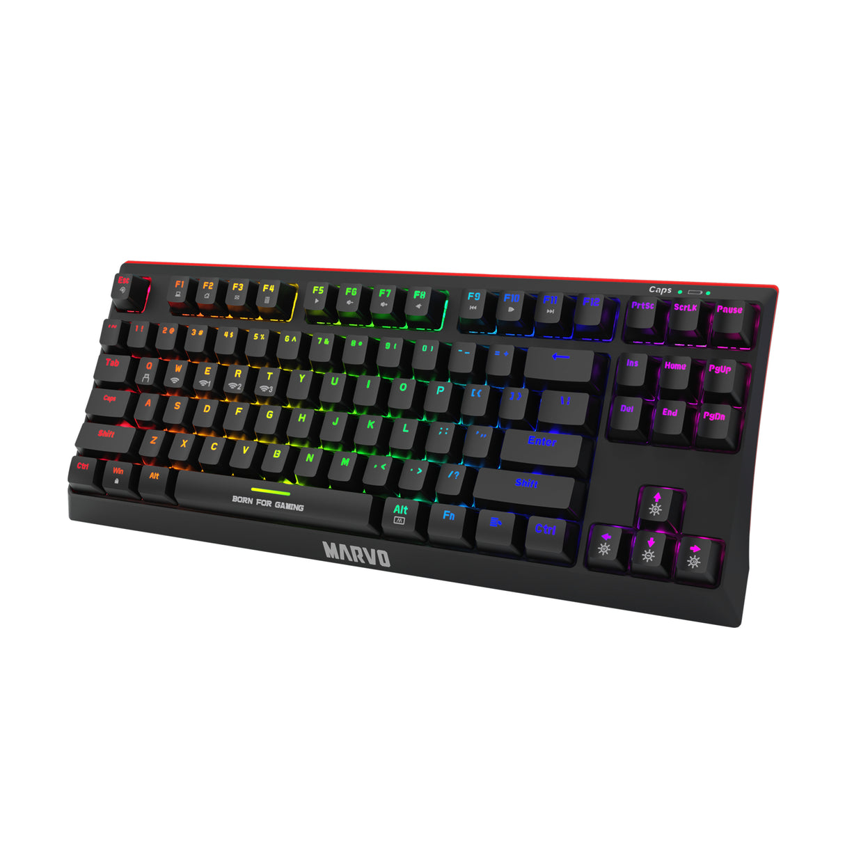 Marvo KG953W-UK keyboard Gaming USB + Bluetooth QWERTY UK English Black