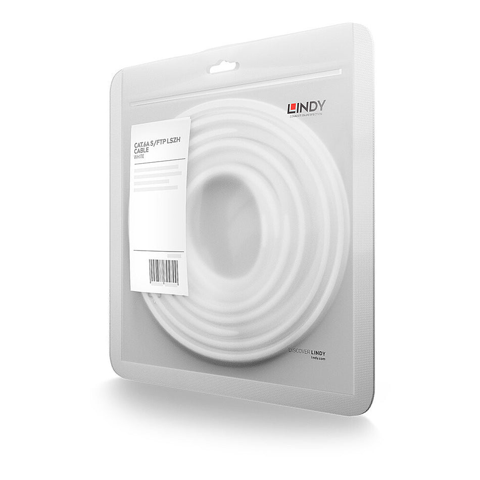 Lindy 47195 networking cable White 3 m Cat6a S/FTP (S-STP)