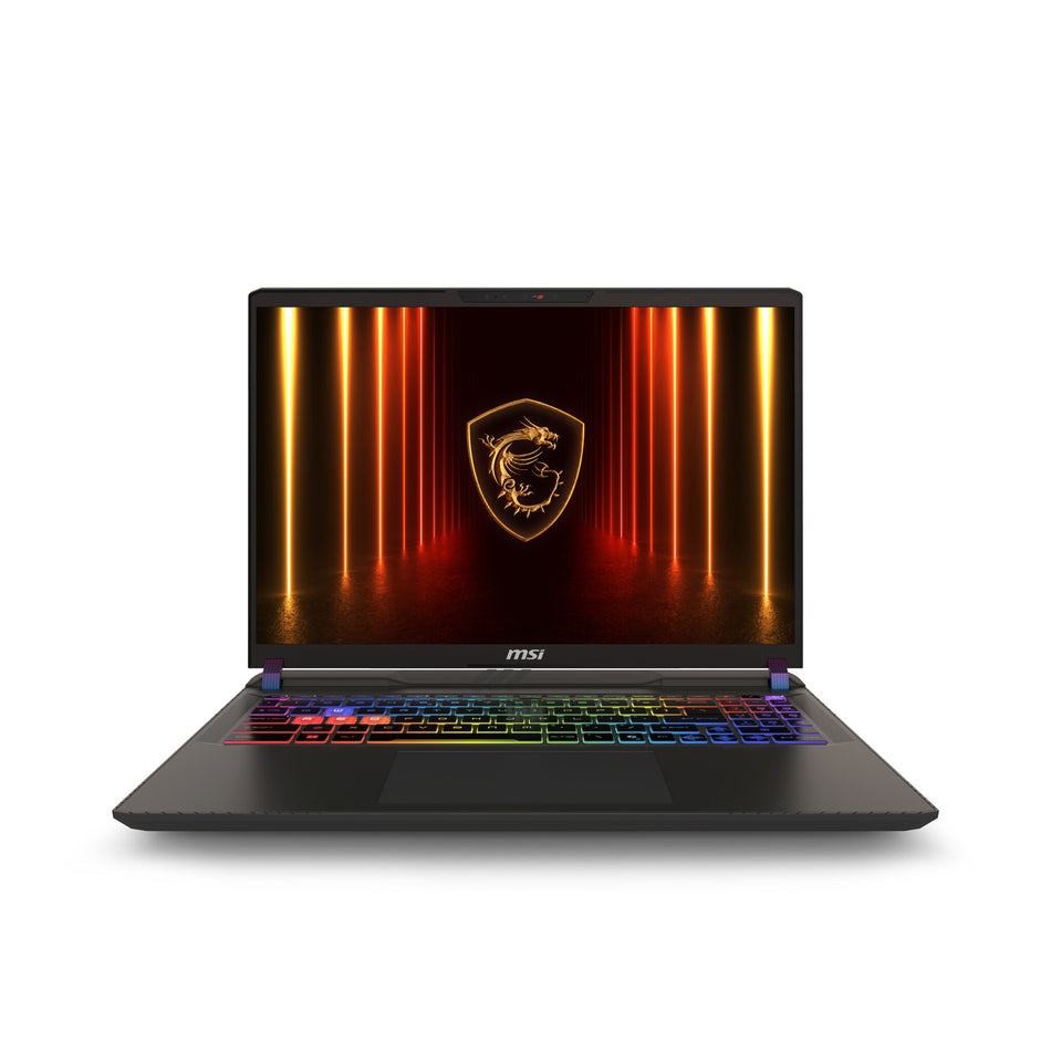 MSI Vector 16 HX AI A2XWIG-006UK Intel Core Ultra 9 275HX Laptop 40.6 cm (16") Quad HD+ 32 GB DDR5-SDRAM 1 TB SSD NVIDIA GeForce RTX 5080 Wi-Fi 7 (802.11be) Windows 11 Home Advanced UK English Grey