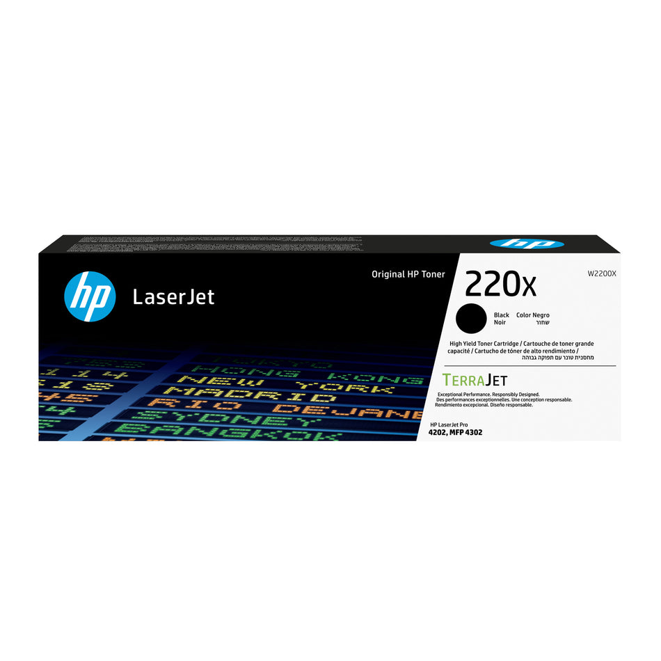 HP 220X Black Original LaserJet Toner Cartridge