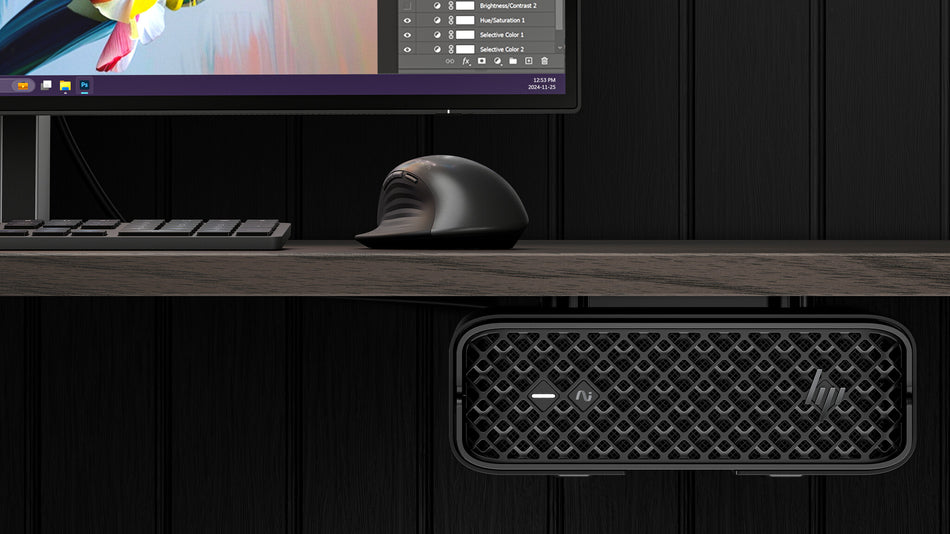 HP Z2 Mini G1i Intel Core Ultra 7 265 32 GB DDR5-SDRAM 1 TB SSD NVIDIA RTX A1000 Windows 11 Pro Mini PC Workstation AI Workstation, AI PC Black