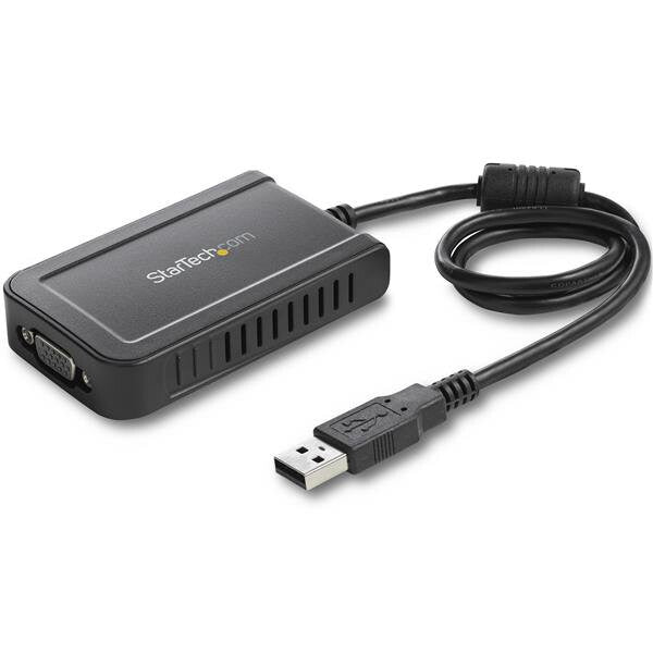 StarTech.com USB 2.0 to VGA Adapter, USB to VGA Monitor Converter for Windows, 1080p (no support for macOS/ChromeOS/Linux) - TAA