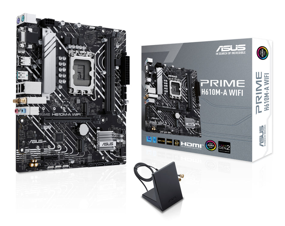 ASUS PRIME H610M-A WIFI Intel H610 LGA 1700 micro ATX