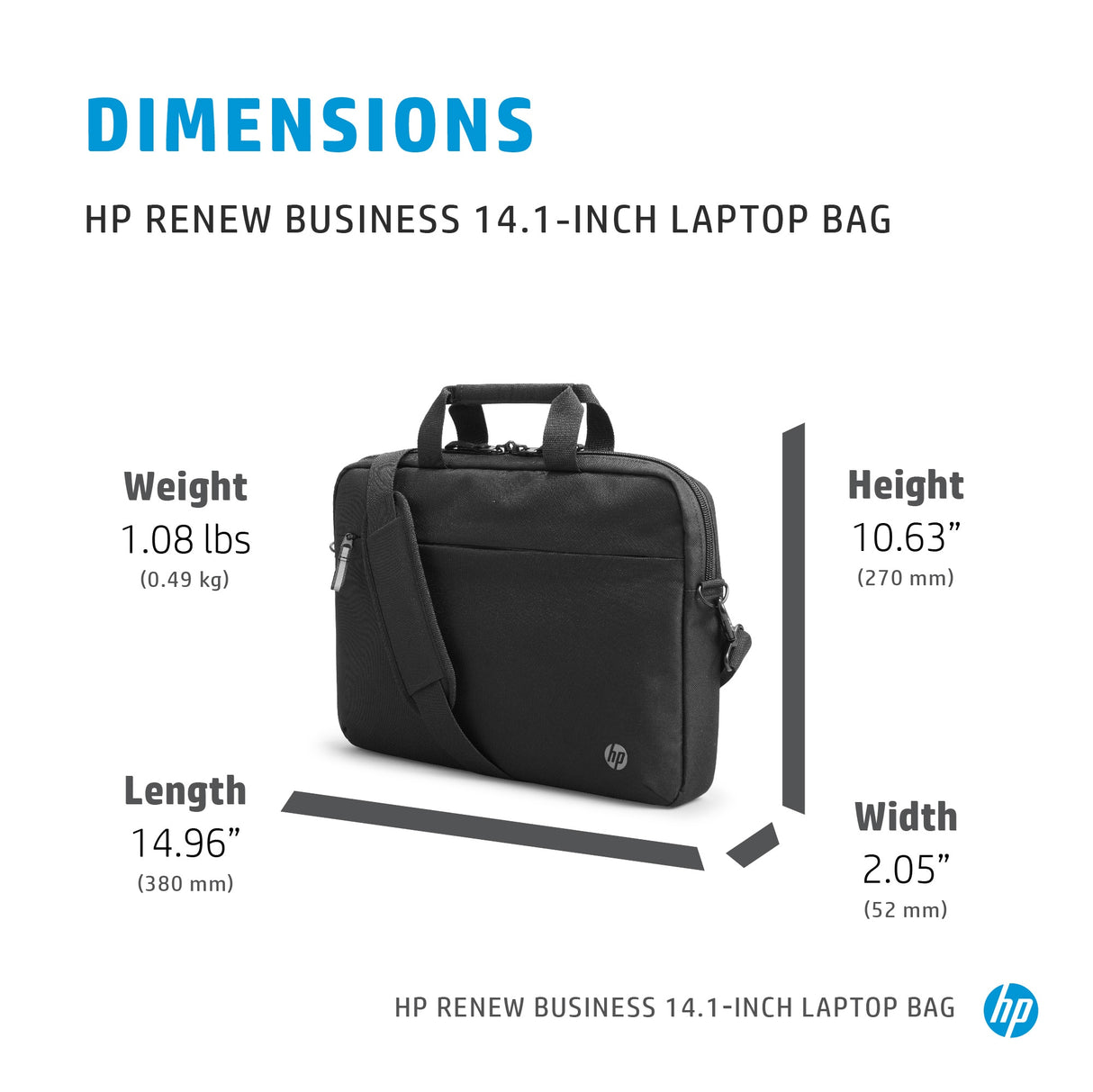 HP Renew Business 14.1-inch Laptop Bag