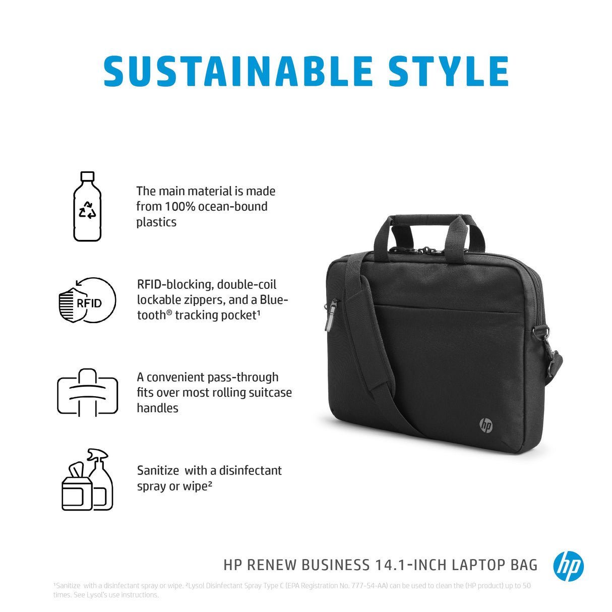 HP Renew Business 14.1-inch Laptop Bag