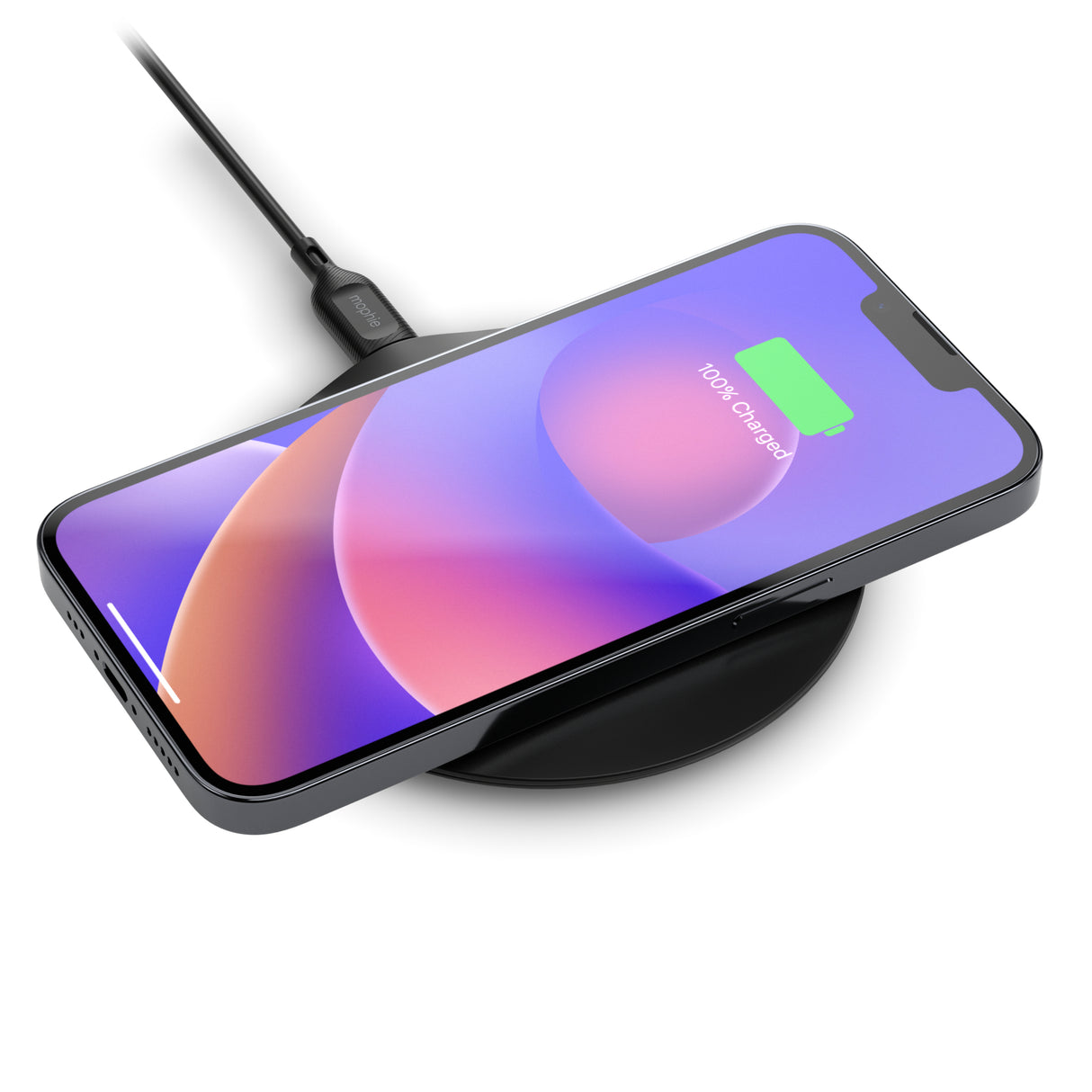 mophie essentials wireless charging pad 15W Smartphone Black USB Indoor