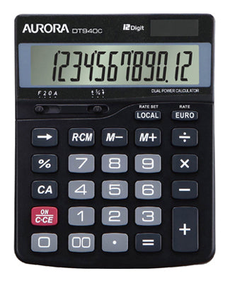 Aurora DT940C calculator Desktop Basic Black