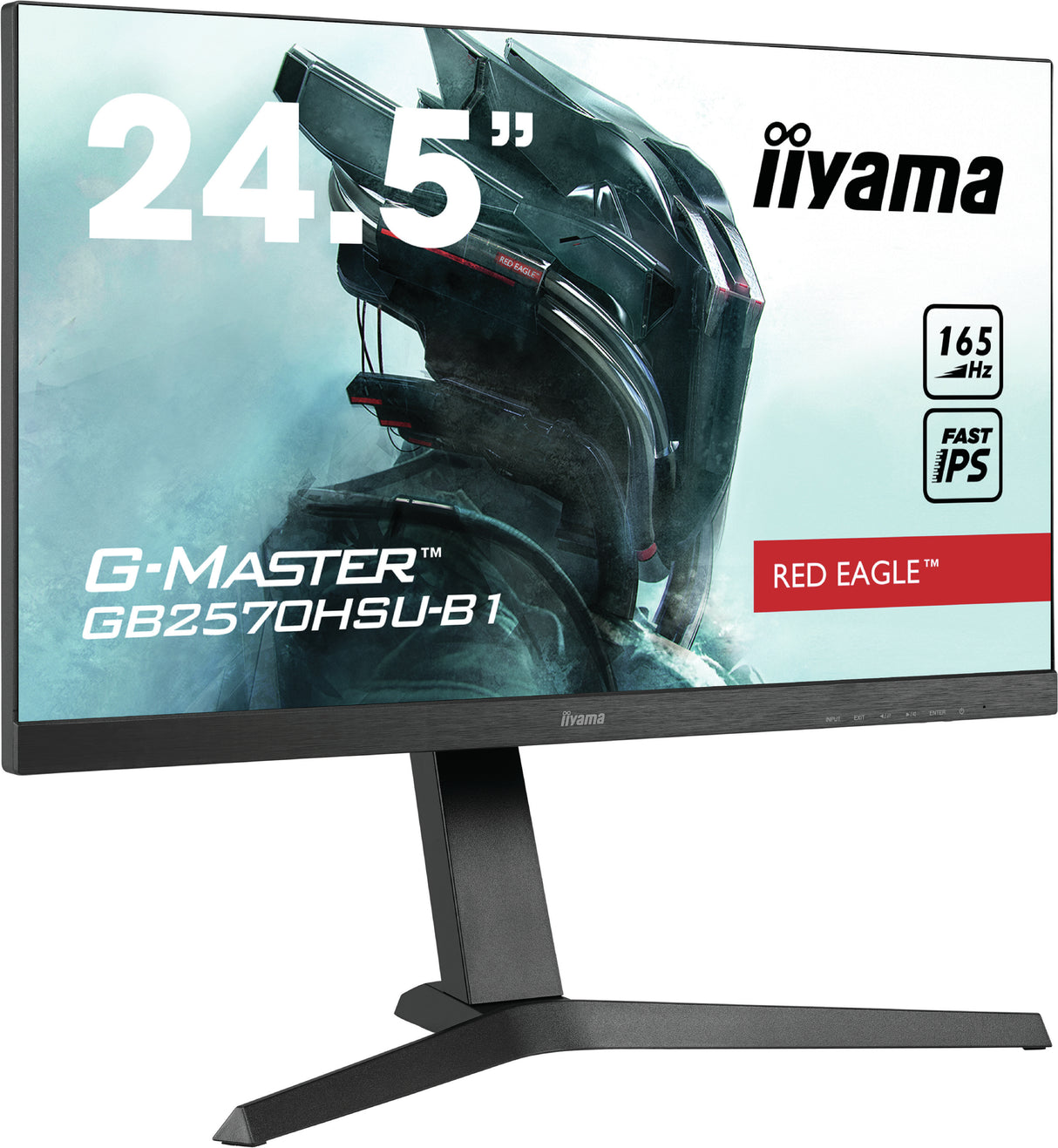 iiyama G-MASTER GB2570HSU-B1 computer monitor 62.2 cm (24.5") 1920 x 1080 pixels Full HD LED Black