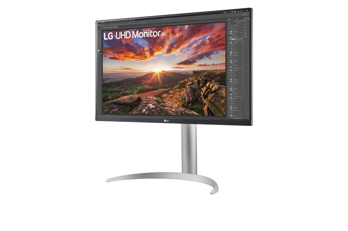 LG 27UP85NP-W computer monitor 68.6 cm (27") 3840 x 2160 pixels 4K Ultra HD LED White