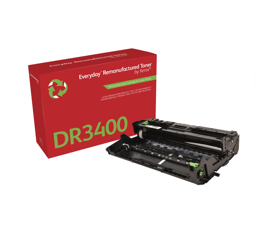 Xerox Everyday™ Mono Drum Remanufactured by compatible with Brother DR3400, Standard capacity