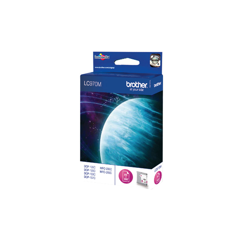 Brother LC-970M Ink cartridge magenta, 300 pages 11ml for Brother DCP 135 C