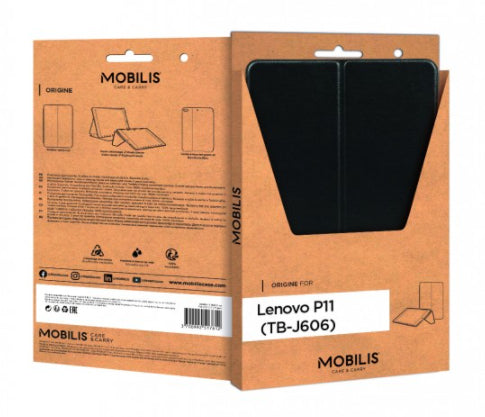 Mobilis 048045 tablet case 27.9 cm (11") Folio Black