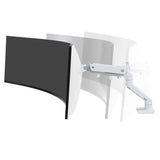 Ergotron HX Series HX Desk Monitor Arm with HD Pivot (white)