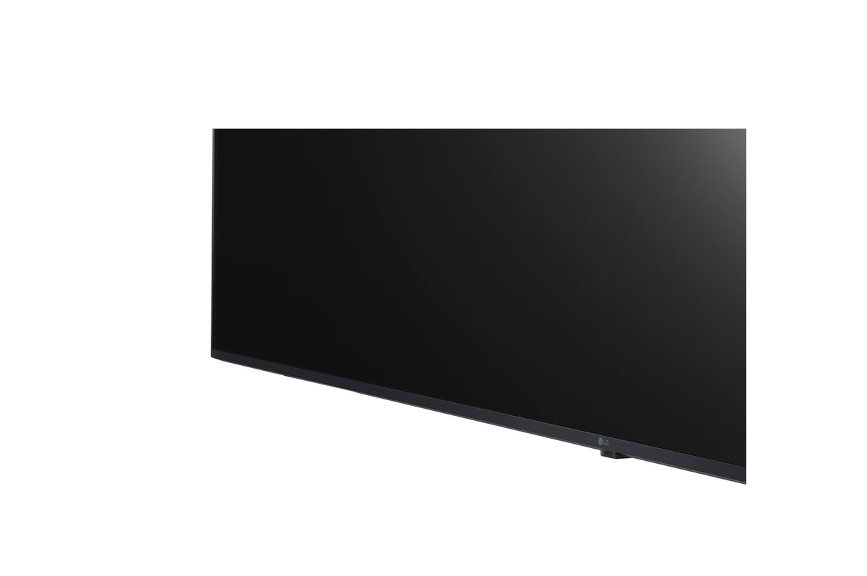 LG 86UL3J-B Digital signage display 2.18 m (86') IPS Wi-Fi 330 cd/m² 4K Ultra HD Blue Built-in processor Web OS 16/7