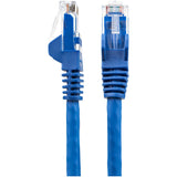 StarTech.com 10m CAT6 Ethernet Cable - LSZH (Low Smoke Zero Halogen) - 10 Gigabit 650MHz 100W PoE RJ45 10GbE UTP Network Patch Cord Snagless with Strain Relief - Blue, CAT 6, ETL Verified, 24AWG