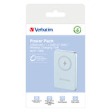 Verbatim Charge 'n' Go Magnetic Wireless Power Bank 10000mAh Blue