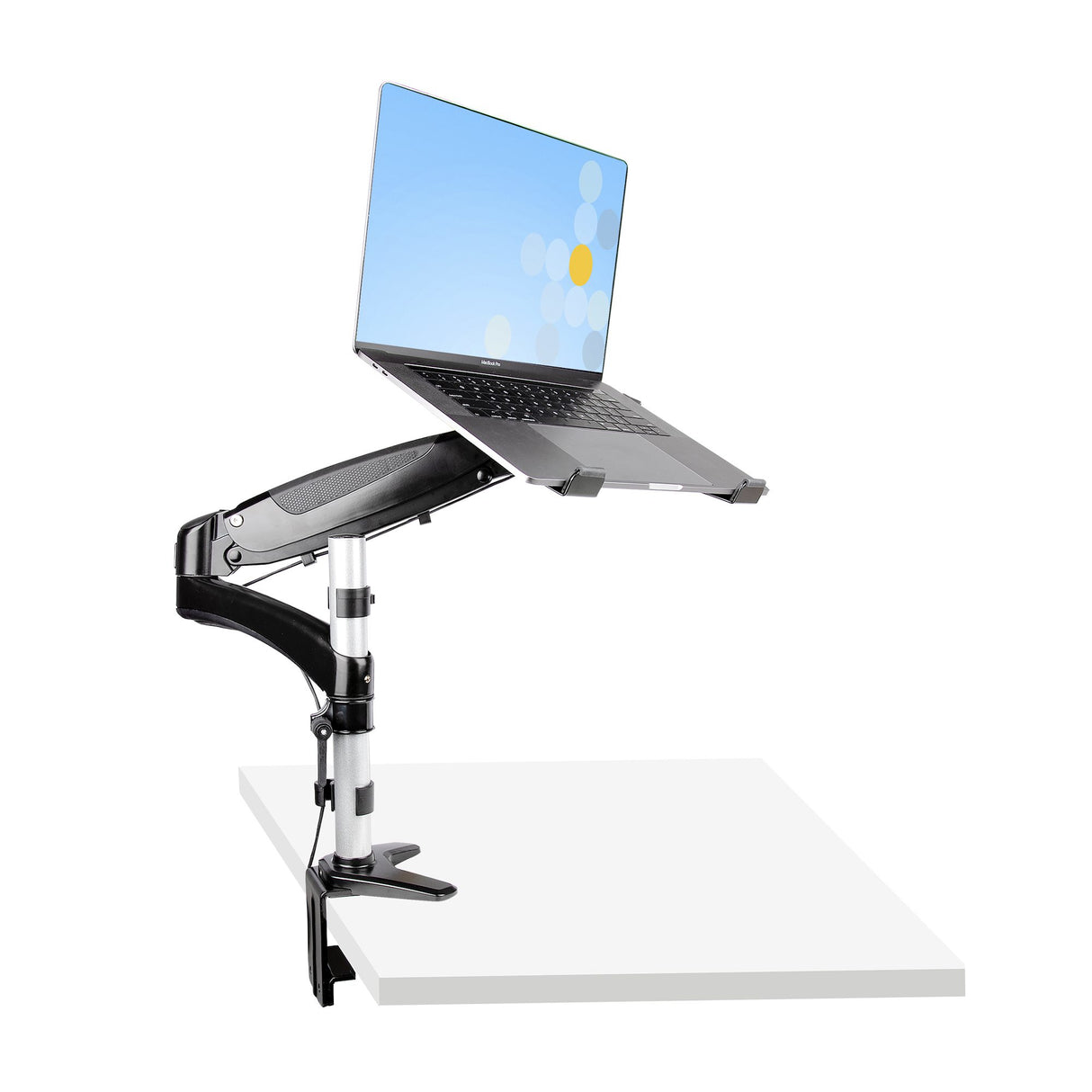 StarTech.com Desk Mount Laptop Arm - Full Motion Articulating Arm for Laptop or Single 34" Monitor - VESA Mount Laptop Tray Bracket - Ergonomic Adjustable Notebook Stand - Desk-Clamp