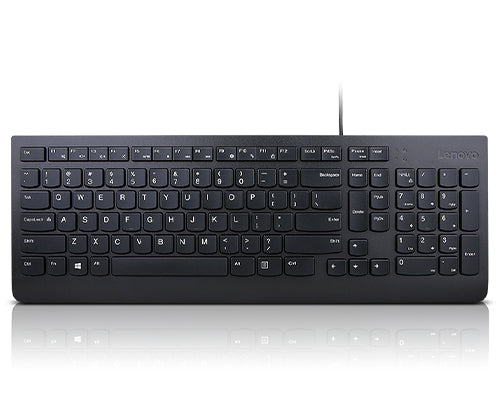 Lenovo Essential keyboard Universal USB QWERTY UK English Black