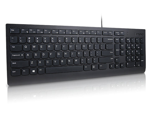 Lenovo Essential keyboard Universal USB QWERTY UK English Black