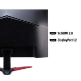 Acer NITRO VG1 Nitro KG241YM3 24" Gaming Monitor, 180Hz, Full HD (1920x1080), 1ms Response Time, 16:9, AMD FreeSync Premium