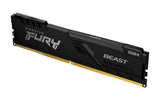 Kingston Technology FURY 16GB 3200MT/s DDR4 CL16 DIMM 1Gx8 Beast Black