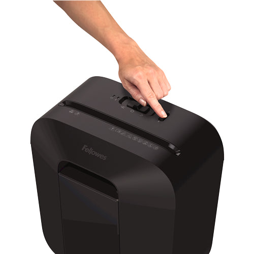 Fellowes Powershred LX25 Cross-Cut Shredder - patented Safety Lock