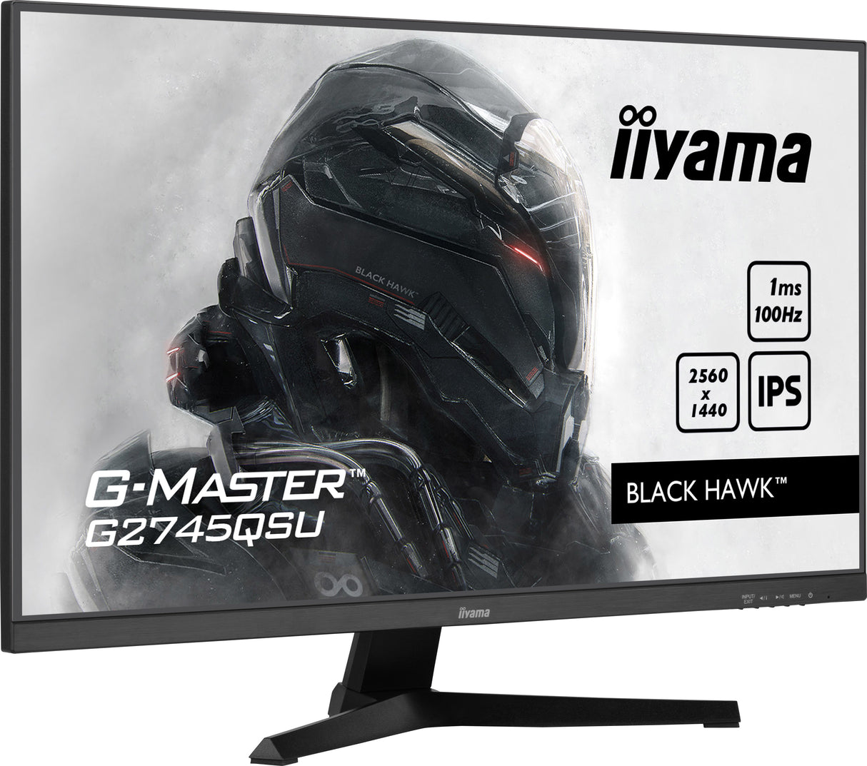 iiyama G-MASTER G2745QSU-B1 computer monitor 68.6 cm (27") 2560 x 1440 pixels Dual WQHD LED Black