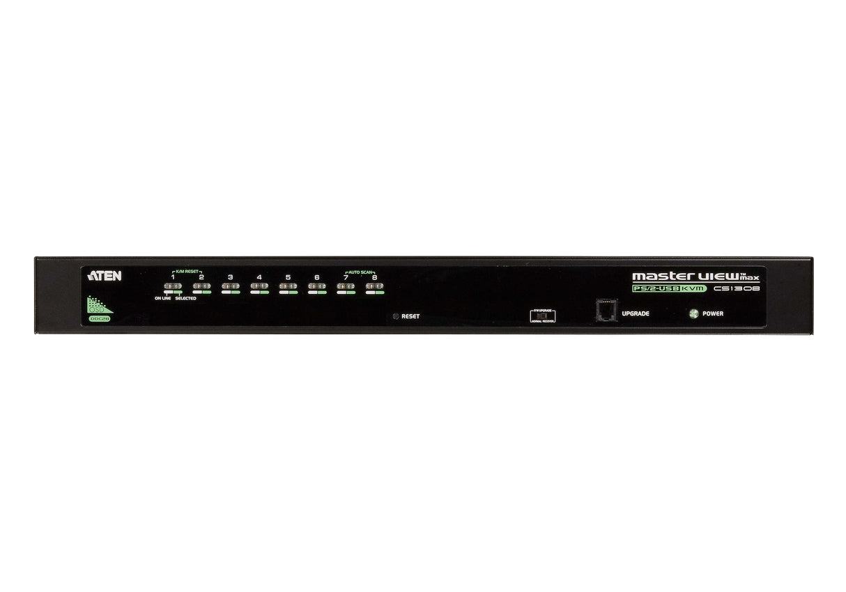 ATEN CS1308 KVM switch Rack mounting Black