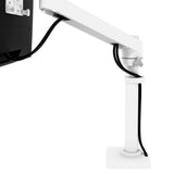 Ergotron NX Series NX MONITOR ARM WHITE 86.4 cm (34") Black, White Desk