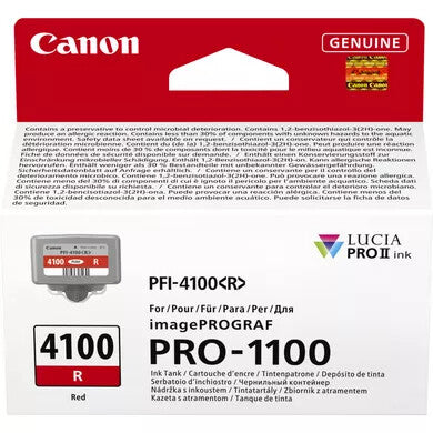 Canon LUCIA PRO II ink cartridge 1 pc(s) Original Standard Yield Red