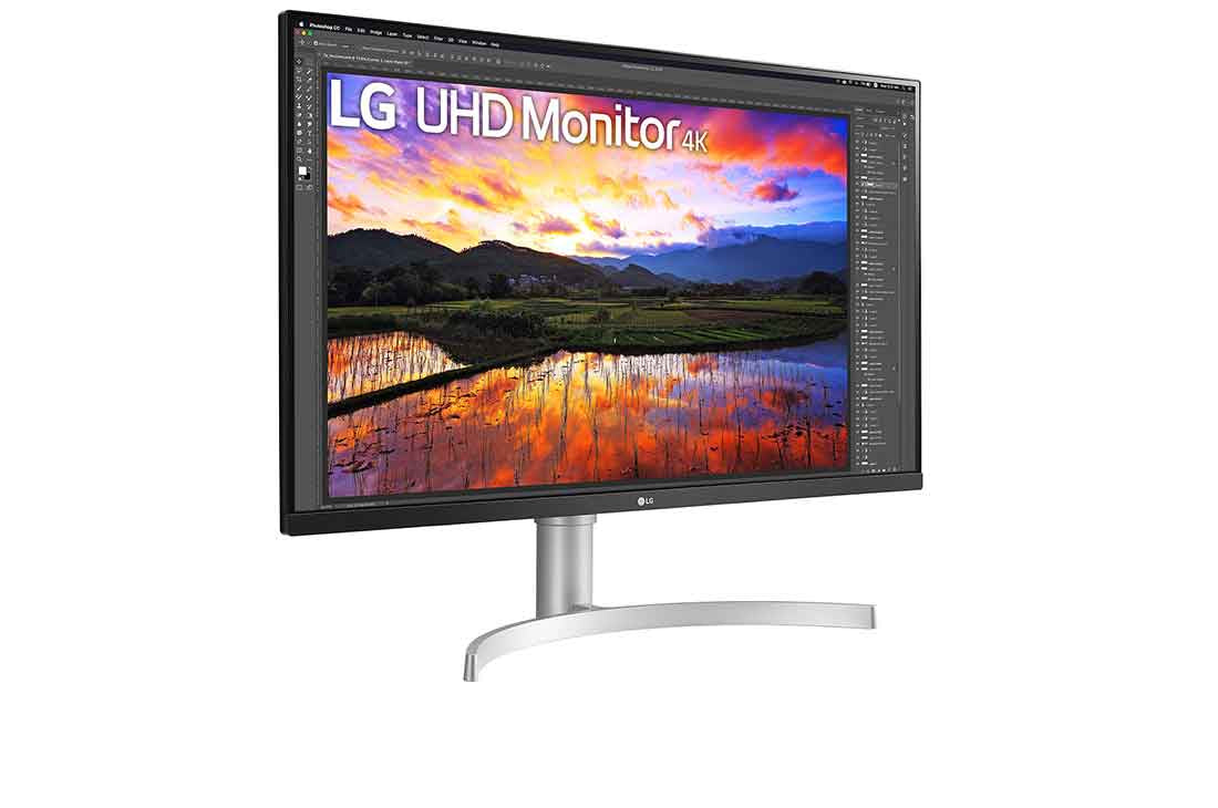 LG 32UN650P-W computer monitor 81.3 cm (32") 3840 x 2160 pixels 4K Ultra HD White