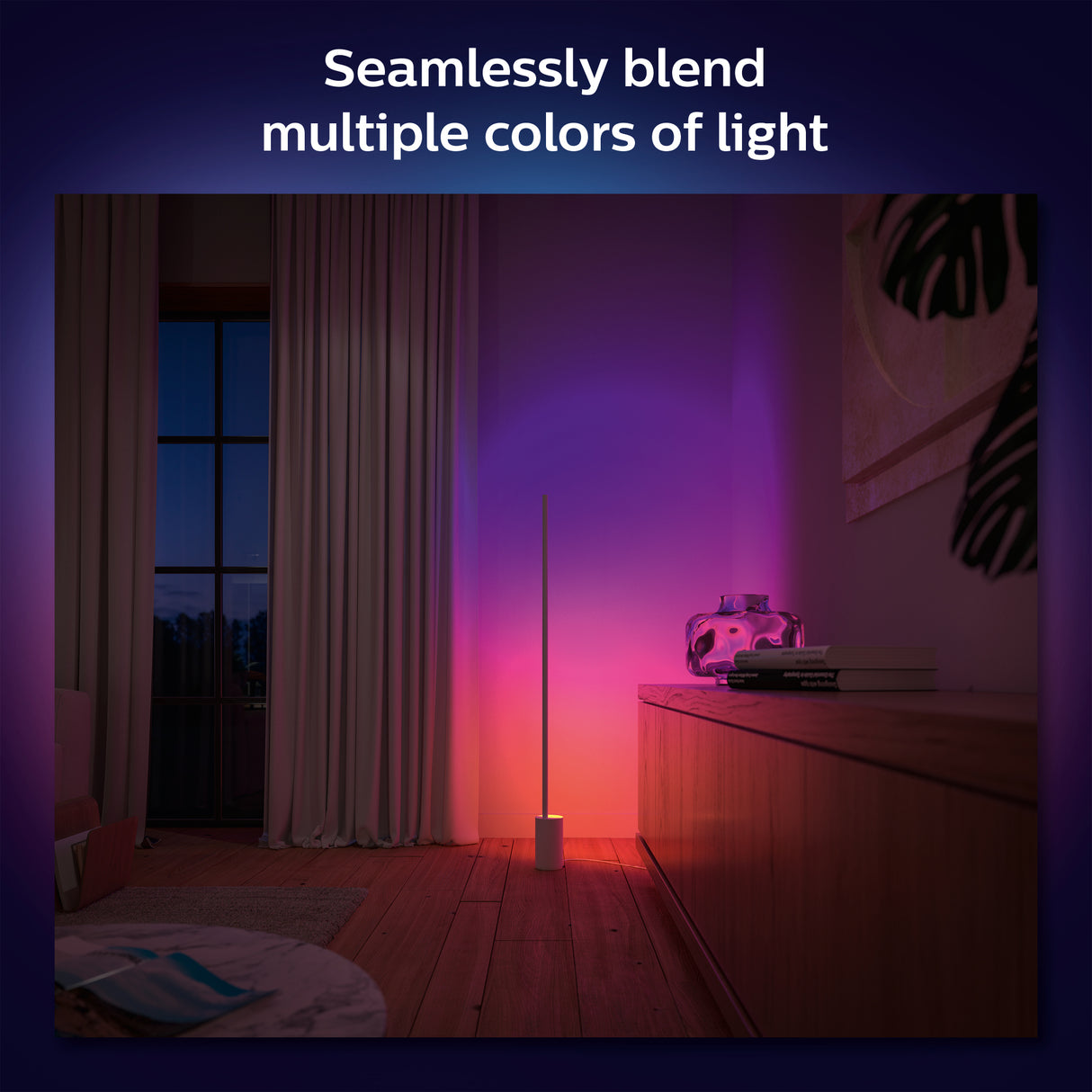 Philips Hue White and colour ambience Signe gradient floor lamp