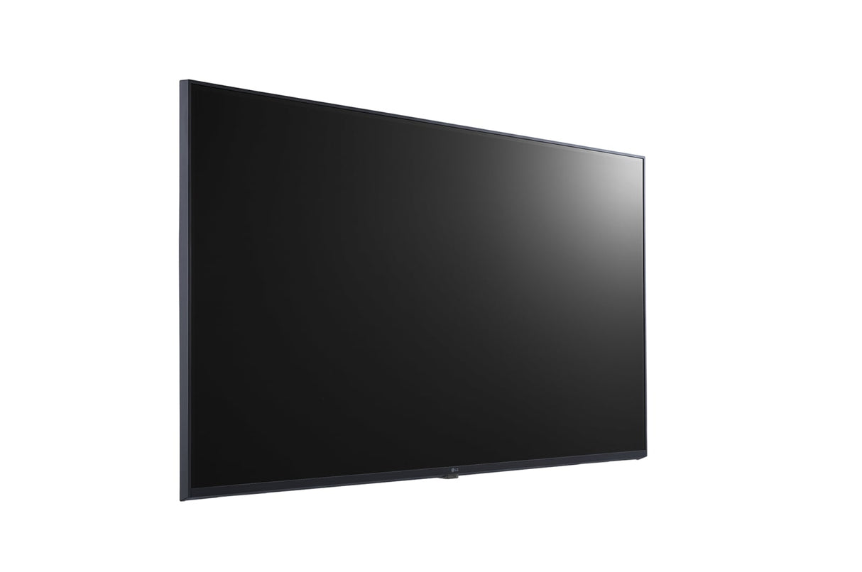 LG 43UL3J-E Digital signage flat panel 109.2 cm (43") IPS Wi-Fi 300 cd/m² 4K Ultra HD Black WebOS 16/7