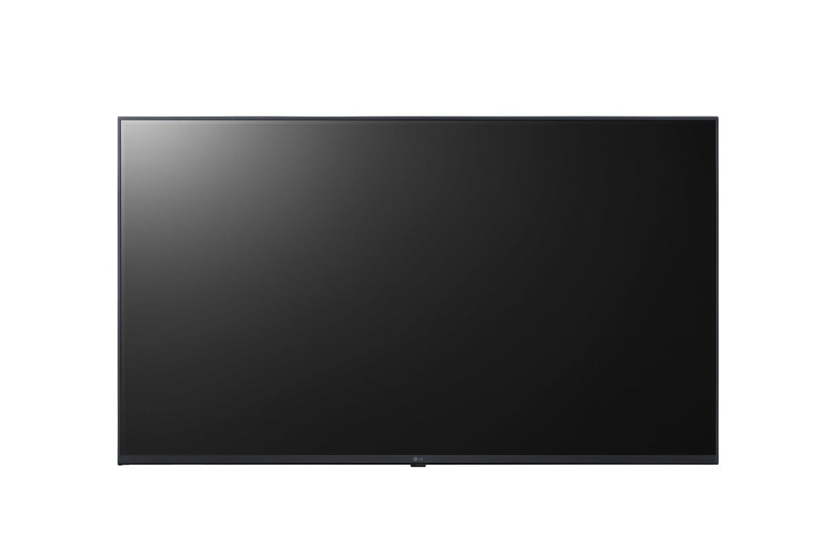 LG 43UL3J-E Digital signage flat panel 109.2 cm (43") IPS Wi-Fi 300 cd/m² 4K Ultra HD Black WebOS 16/7