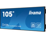 iiyama LH10551UWS-B1AG Signage Display Digital signage flat panel 2.66 m (104.7") LED 500 cd/m² UltraWide Full HD Black 24/7