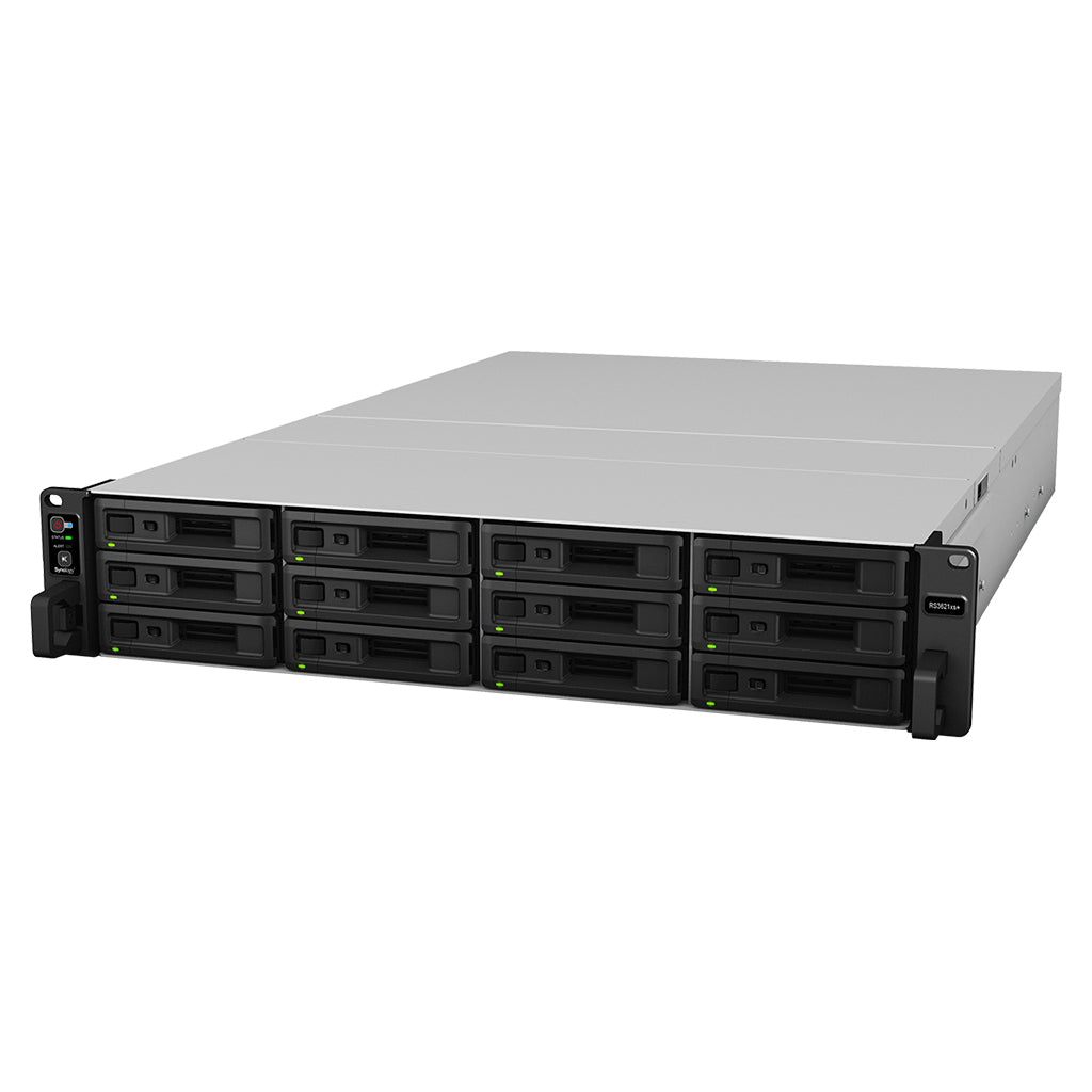 Synology RackStation RS3621xs+ NAS Rack (2U) Ethernet LAN Black D-1541