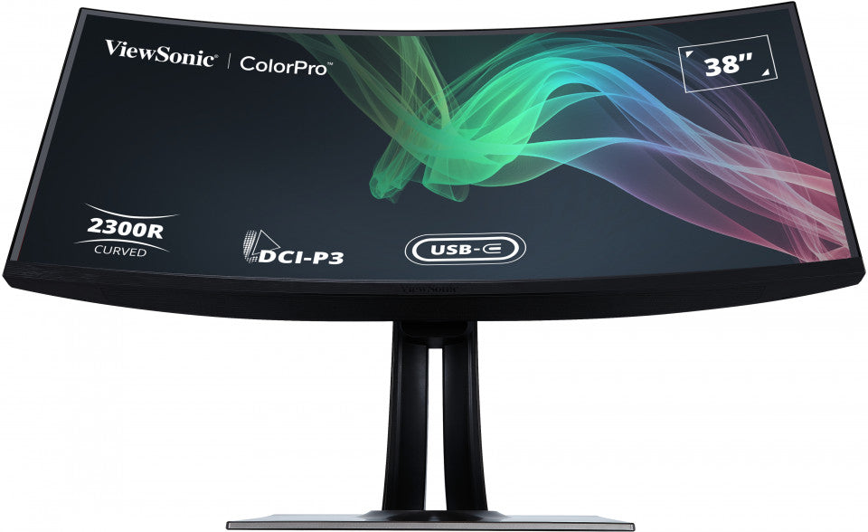 Viewsonic VP3881A computer monitor 96.5 cm (38") 3840 x 1600 pixels Quad HD+ LED Black